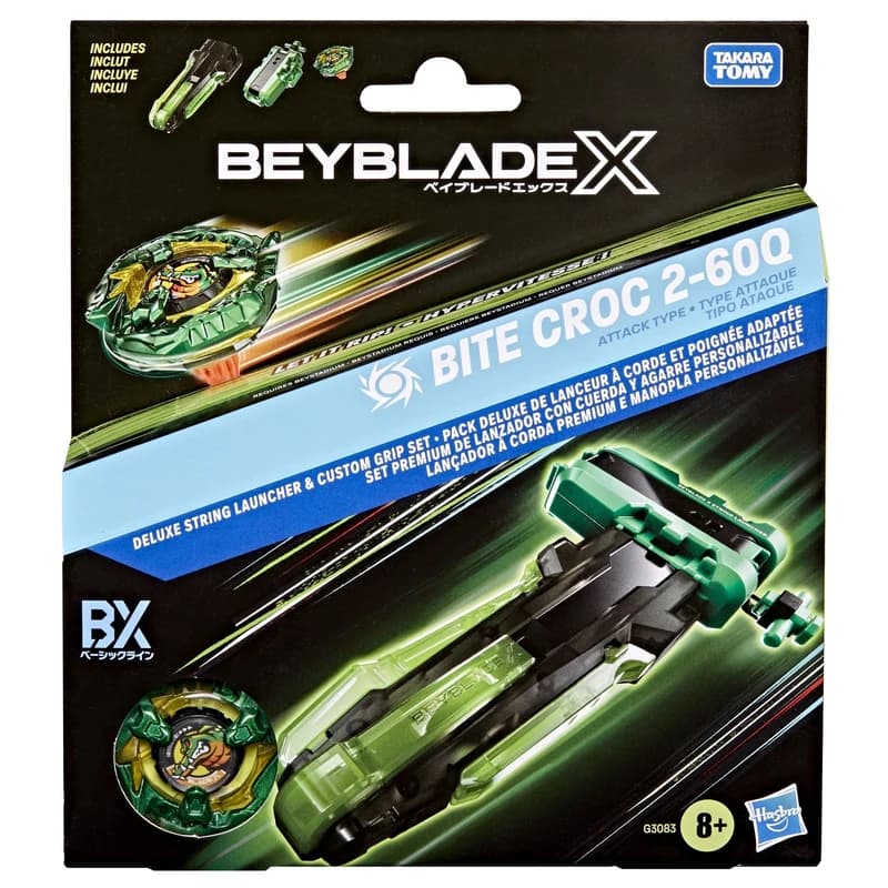 Bite Croc Deluxe String Launcher & Custom Grip Set