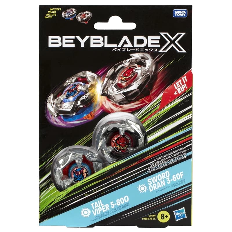 Tail Viper and Sword Dran Dual Pack